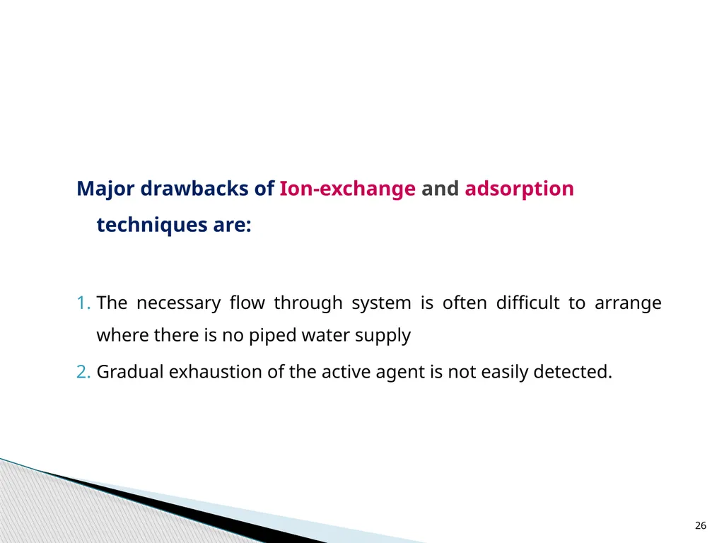 1 DEFLUORIDATION Defluoridation is defined as, - slide 26 of 45