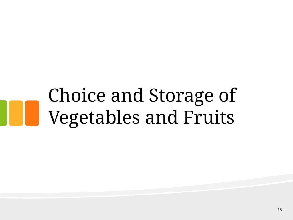 Understanding Ingredients Fruits and Vegetables - slide 18 of 31
