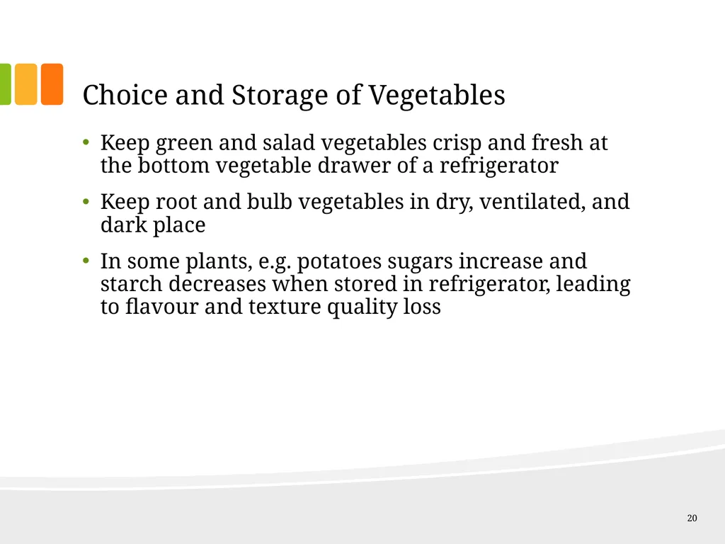 Understanding Ingredients Fruits and Vegetables - slide 20 of 31