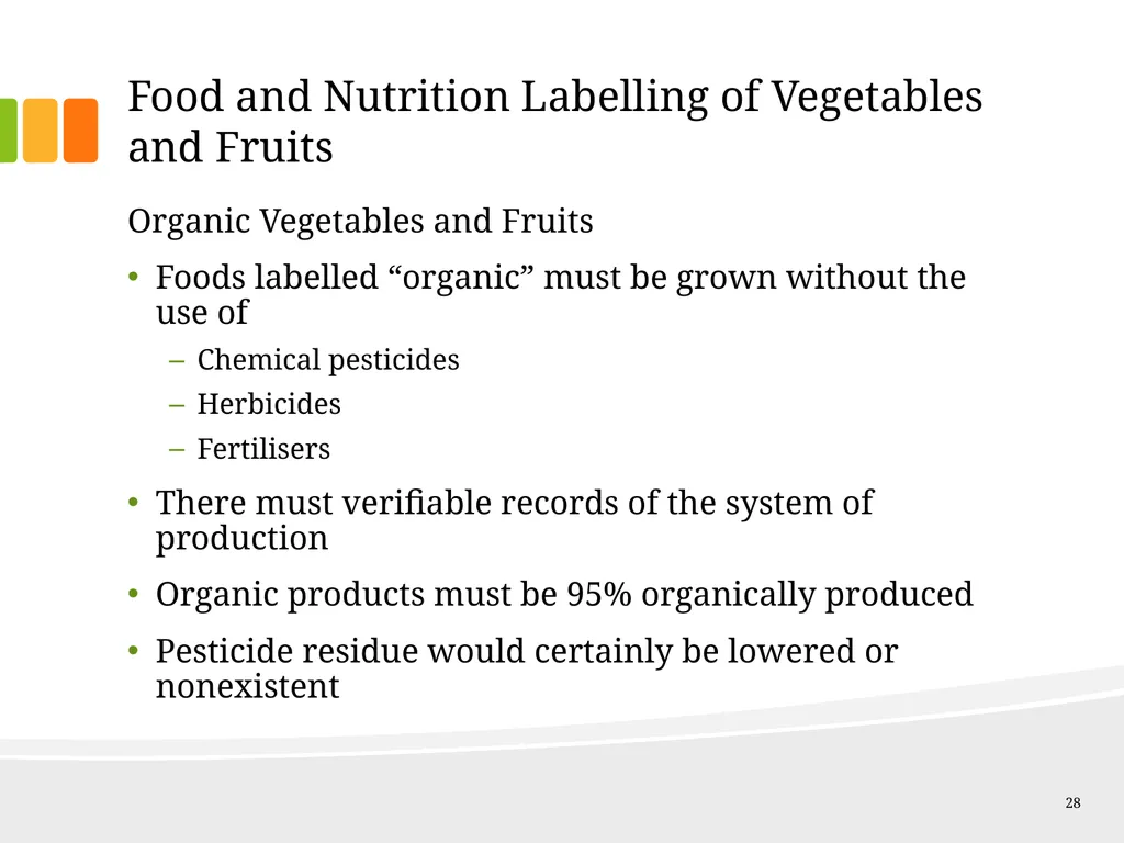 Understanding Ingredients Fruits and Vegetables - slide 28 of 31