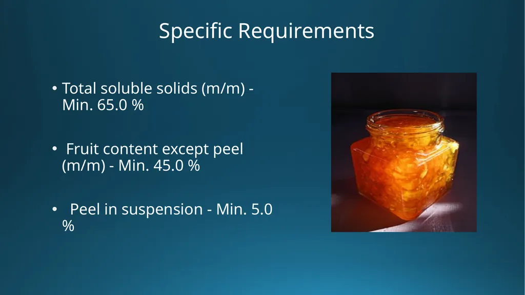 Jam, Jelly & Marmalade B.K.Singh, Dairy Technology - slide 17 of 19