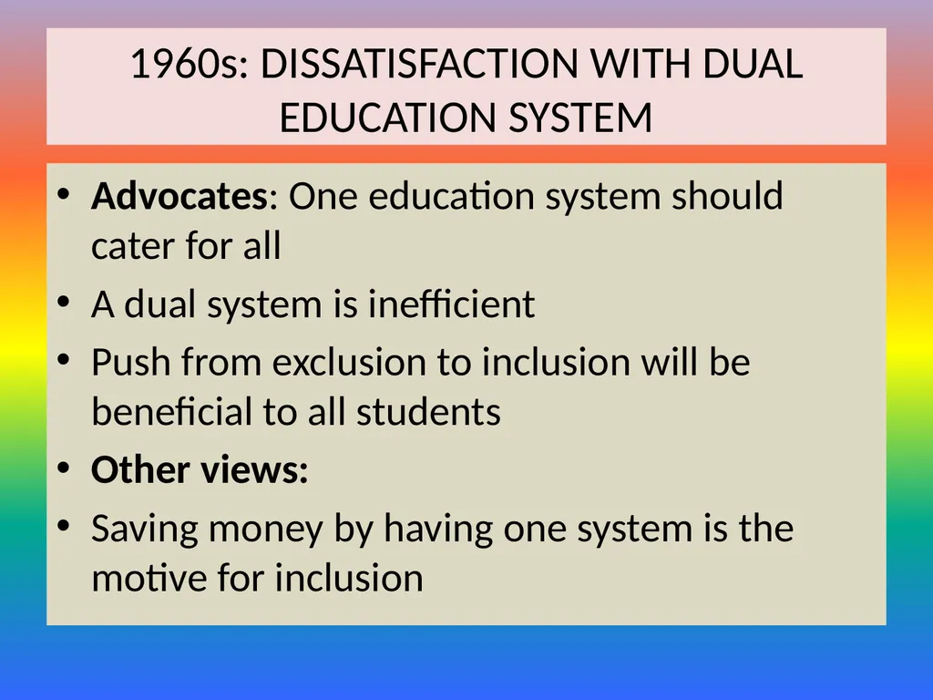 Effective Implementation of Special & Inclusive - slide 5 of 29