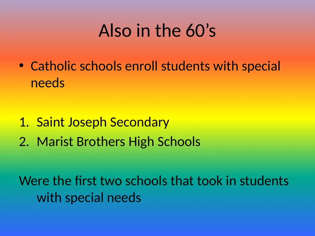 Effective Implementation of Special & Inclusive - slide 6 of 29