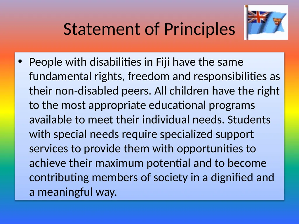 Effective Implementation of Special & Inclusive - slide 13 of 29