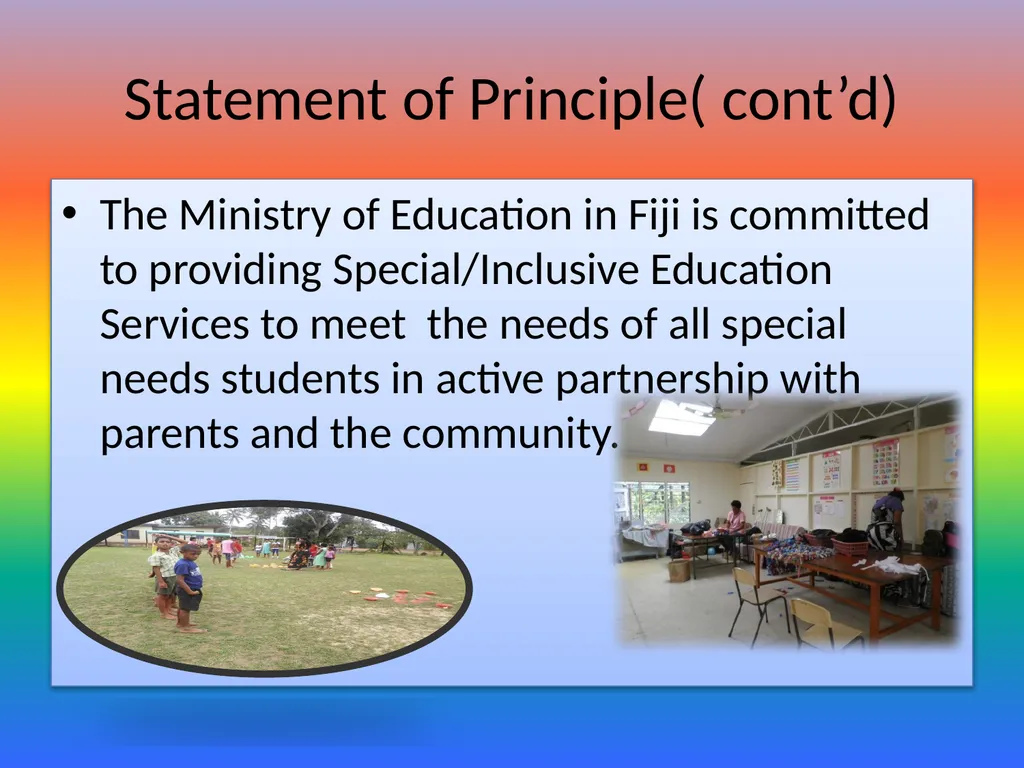 Effective Implementation of Special & Inclusive - slide 14 of 29