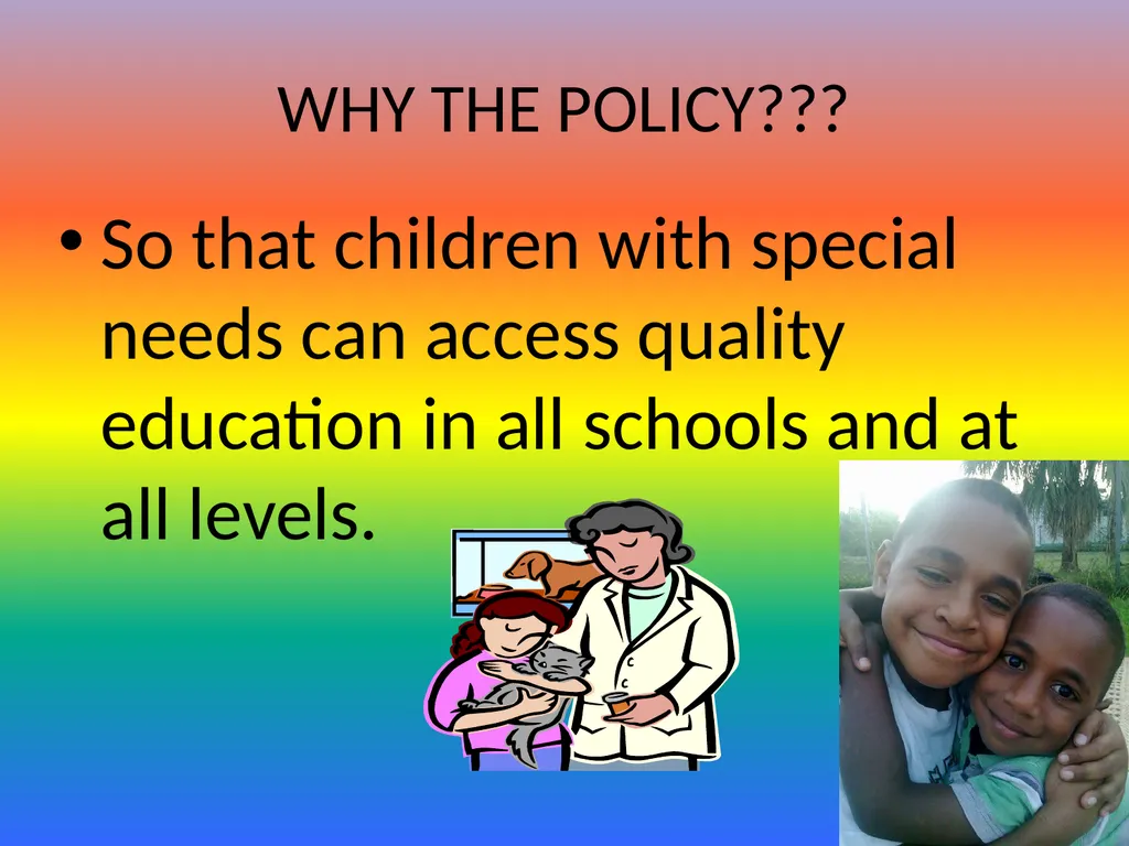 Effective Implementation of Special & Inclusive - slide 7 of 29