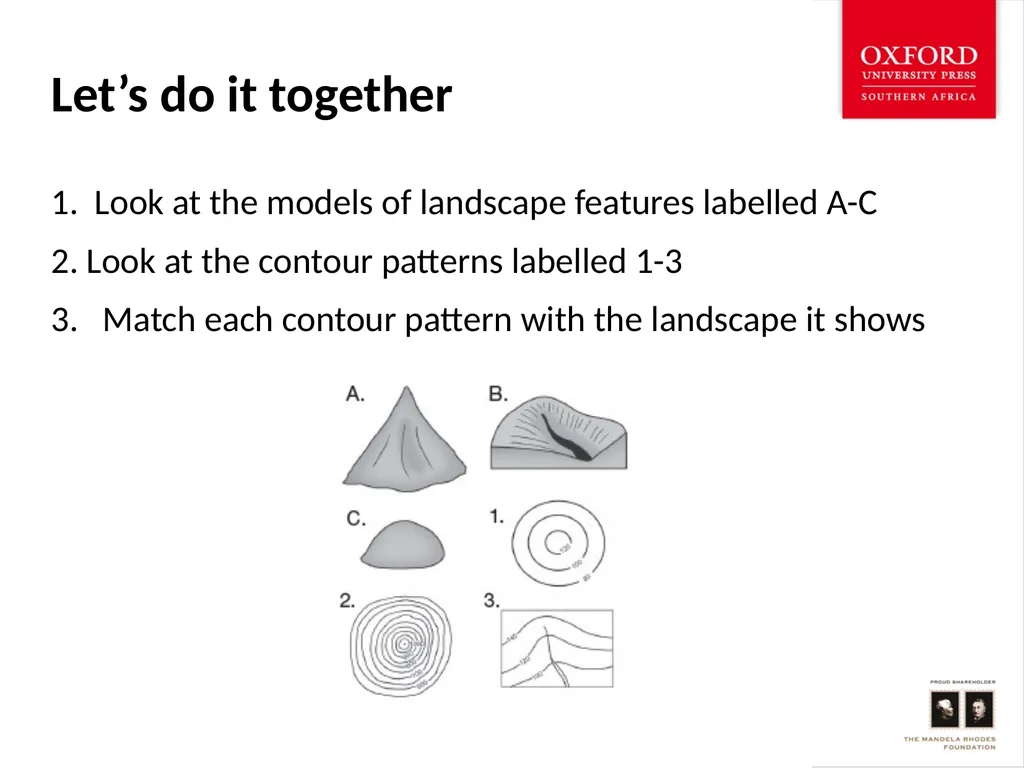 Topographical Maps: Contour Lines Social Sciences: - slide 13 of 14