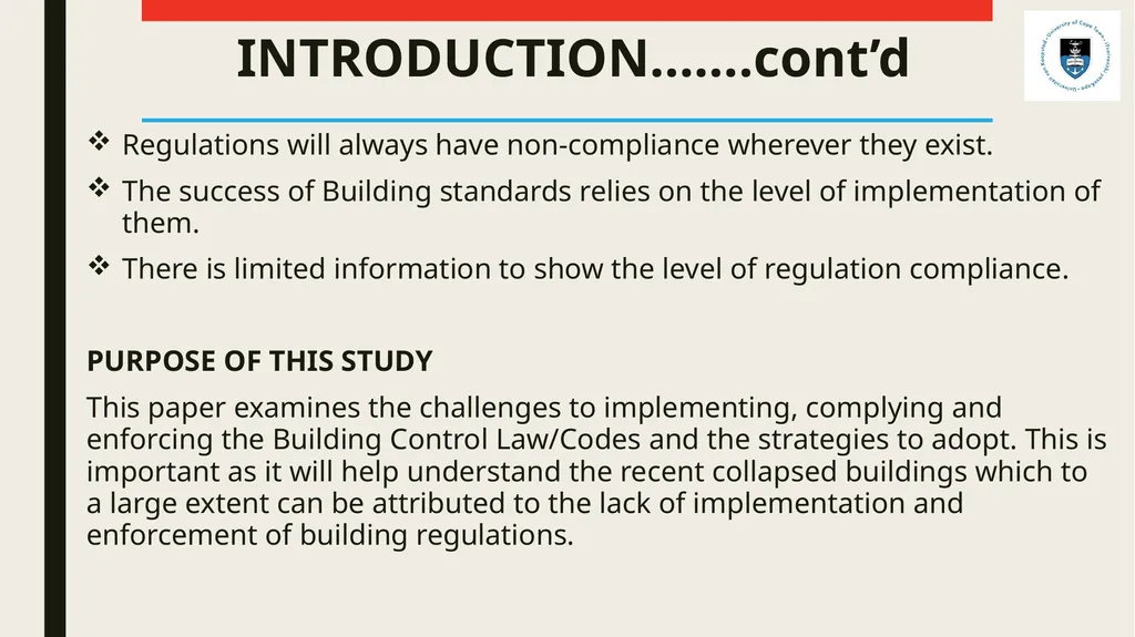 ENFORCEMENT AND IMPLEMENTATION CHALLENGES OF - slide 4 of 23