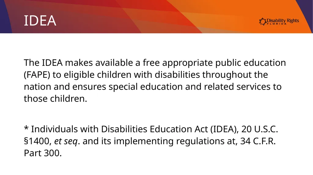 Compensatory Education: What is it and Do I Need - slide 7 of 31