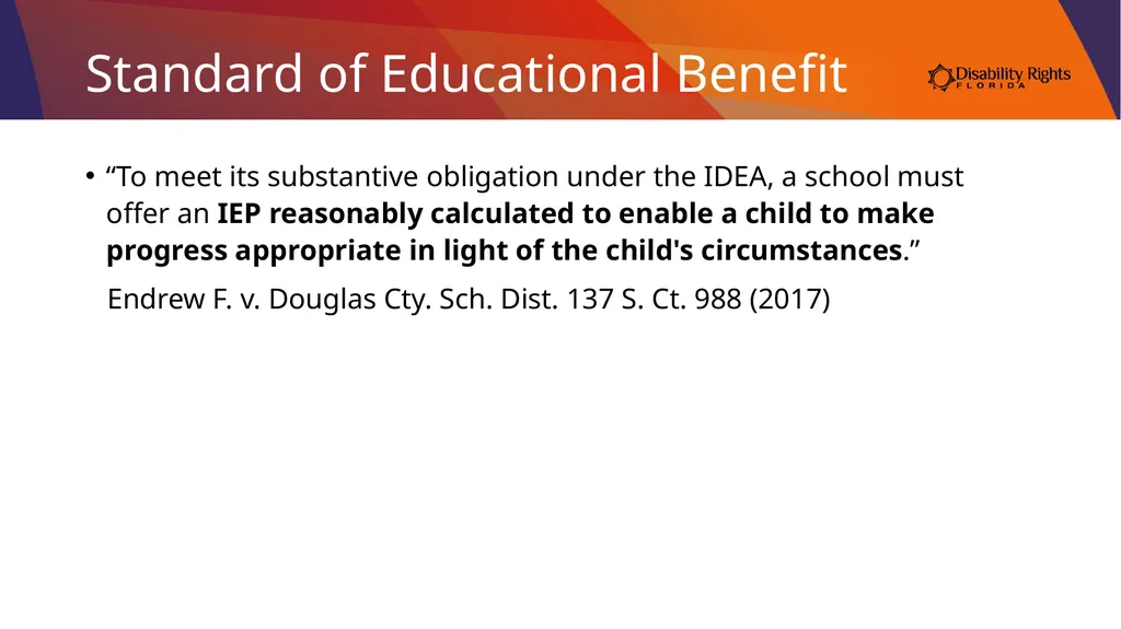 Compensatory Education: What is it and Do I Need - slide 16 of 31
