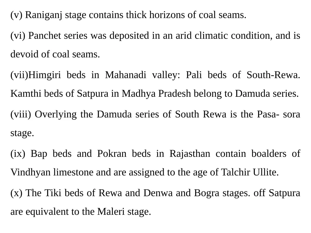 GONDWANA SUPER GROUP Dr. Maya Chaudhary - slide 8 of 23