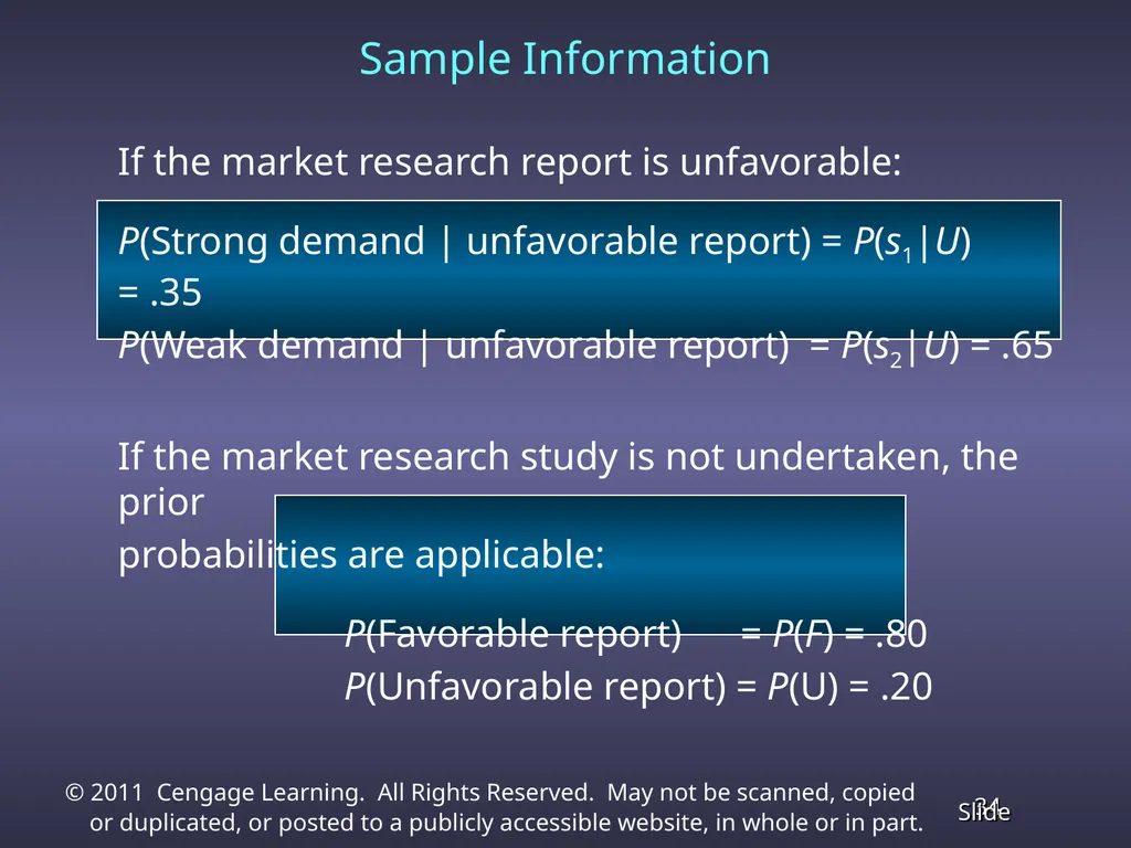 Chapter 13 Decision Analysis Problem Formulation - slide 34 of 49