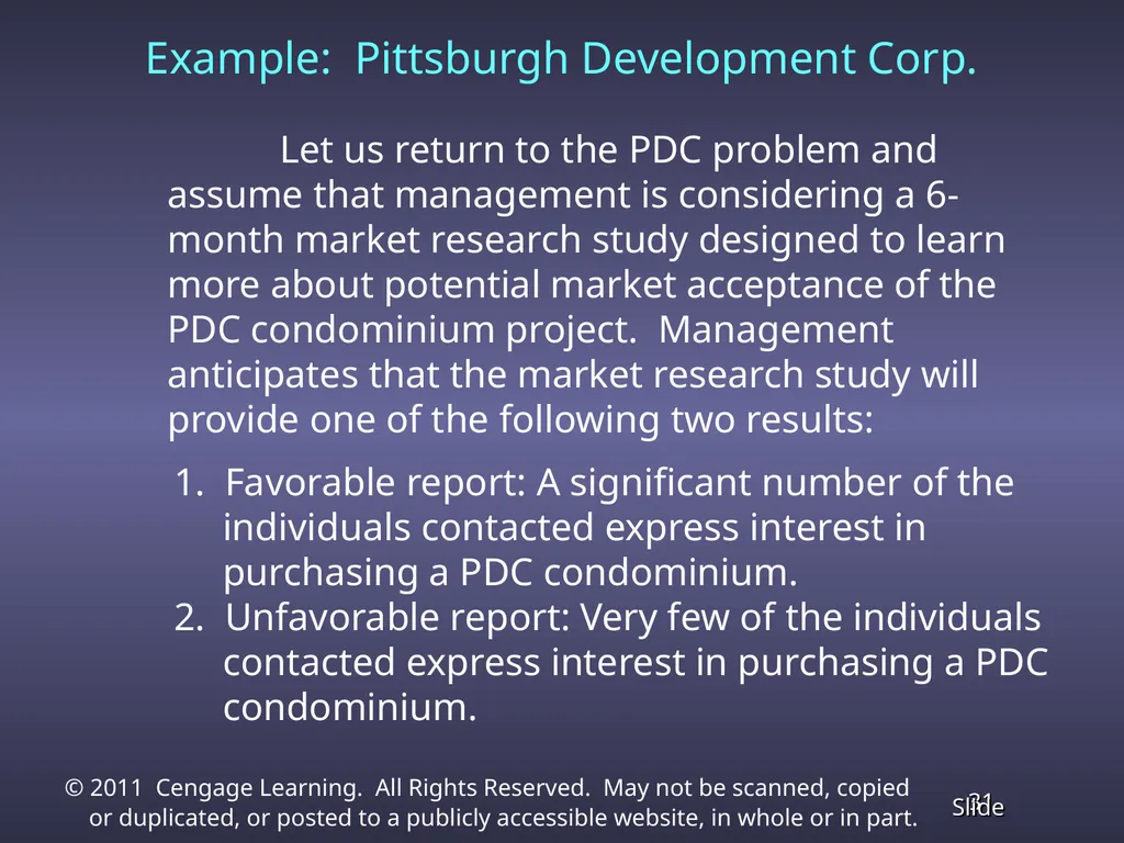 Chapter 13 Decision Analysis Problem Formulation - slide 31 of 49