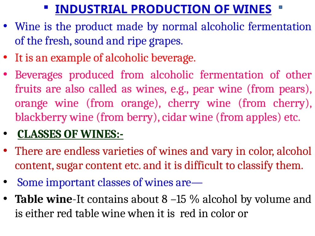 Unit – II Industrial Productions Mr. S. N. Mendhe - slide 2 of 16