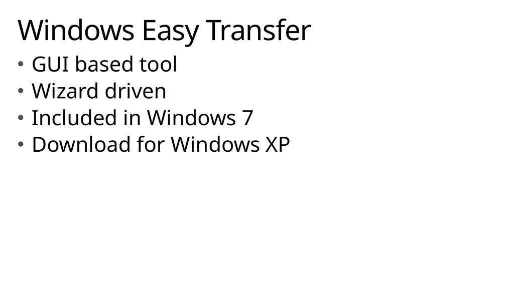 Migrating User files and settings Kyle Rosenthal - slide 11 of 17