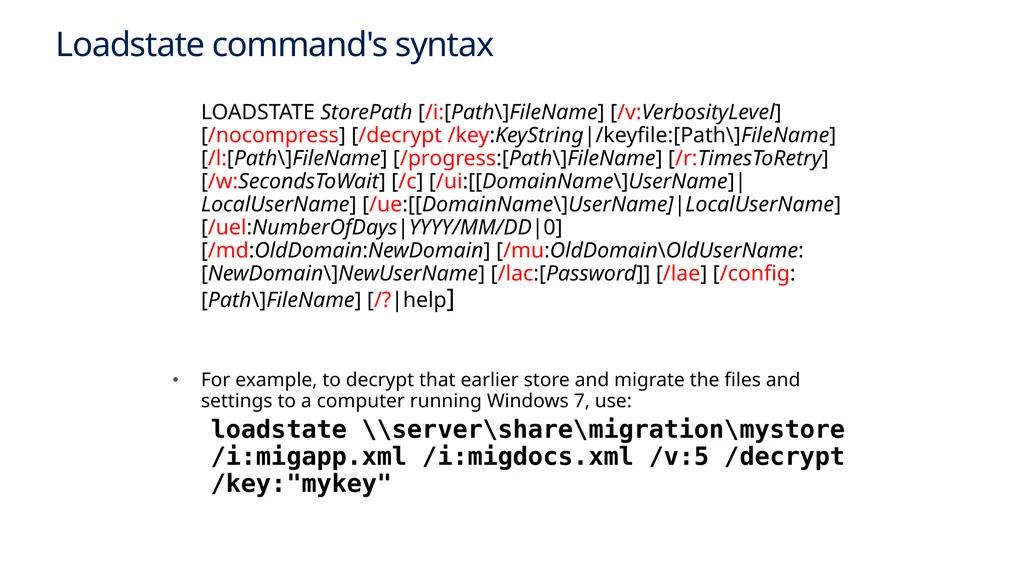Migrating User files and settings Kyle Rosenthal - slide 9 of 17
