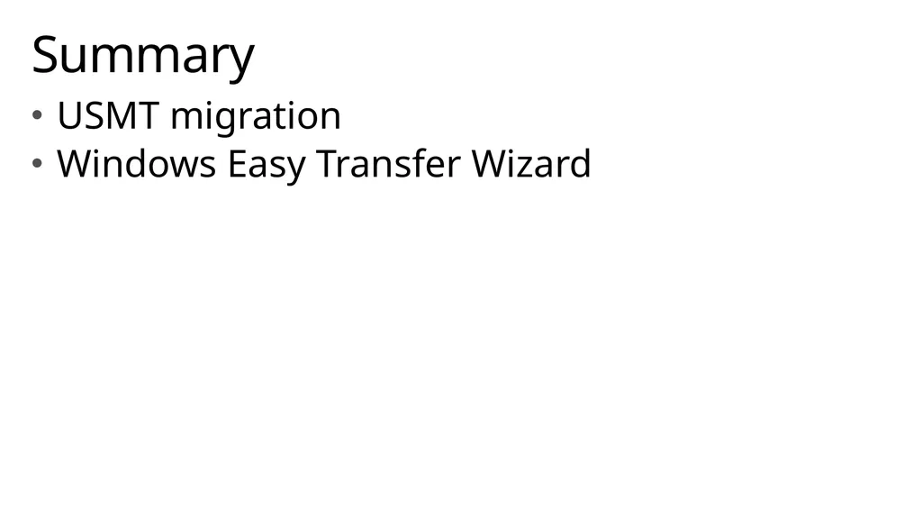 Migrating User files and settings Kyle Rosenthal - slide 14 of 17