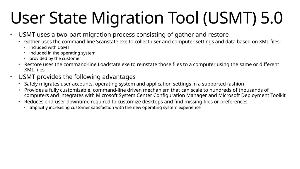 Migrating User files and settings Kyle Rosenthal - slide 3 of 17