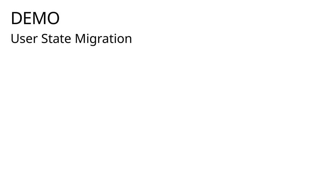 Migrating User files and settings Kyle Rosenthal - slide 10 of 17