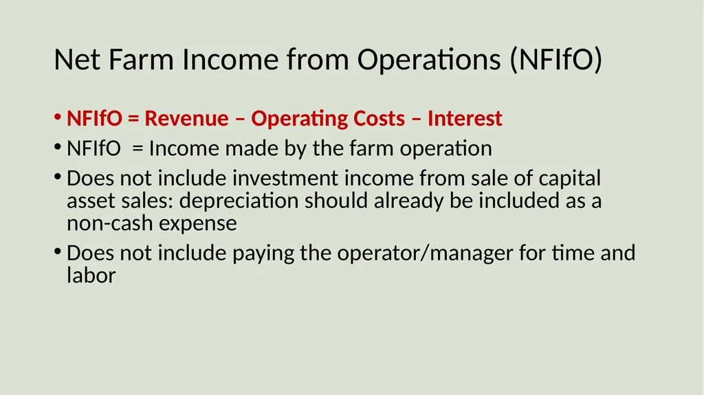 Farm Income Statement Analysis AAE 320 Paul D. - slide 21 of 48