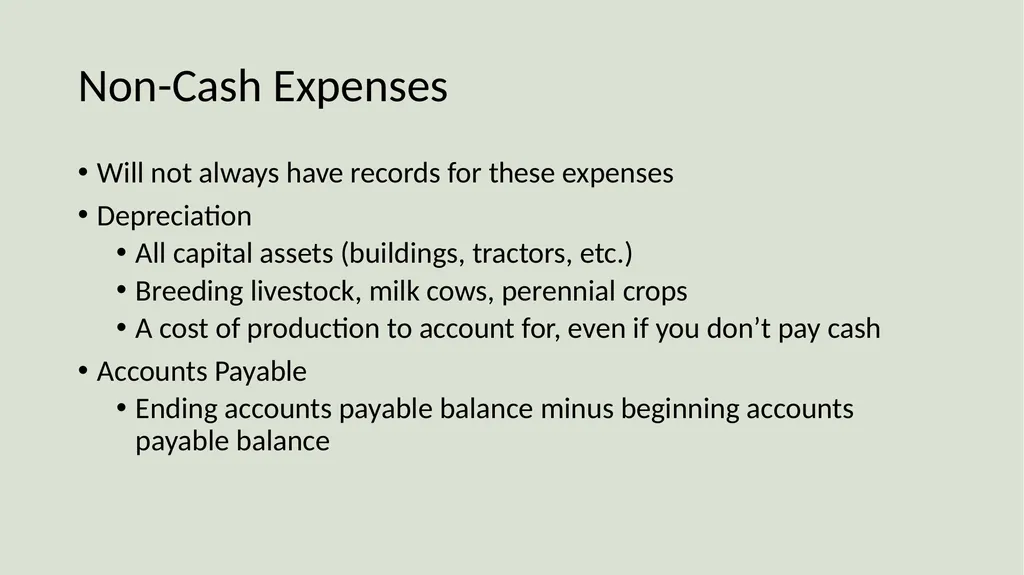 Farm Income Statement Analysis AAE 320 Paul D. - slide 10 of 48
