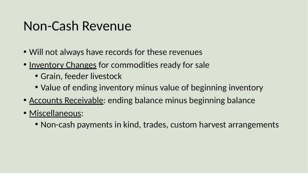 Farm Income Statement Analysis AAE 320 Paul D. - slide 6 of 48