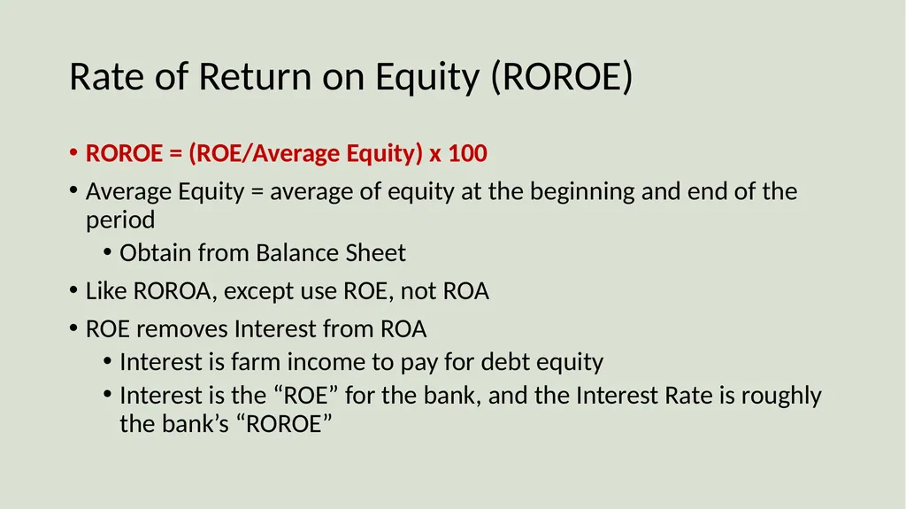 Farm Income Statement Analysis AAE 320 Paul D. - slide 29 of 48