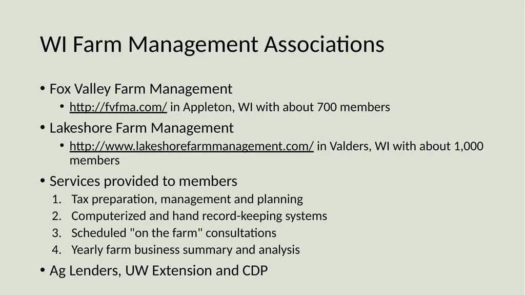 Farm Income Statement Analysis AAE 320 Paul D. - slide 46 of 48
