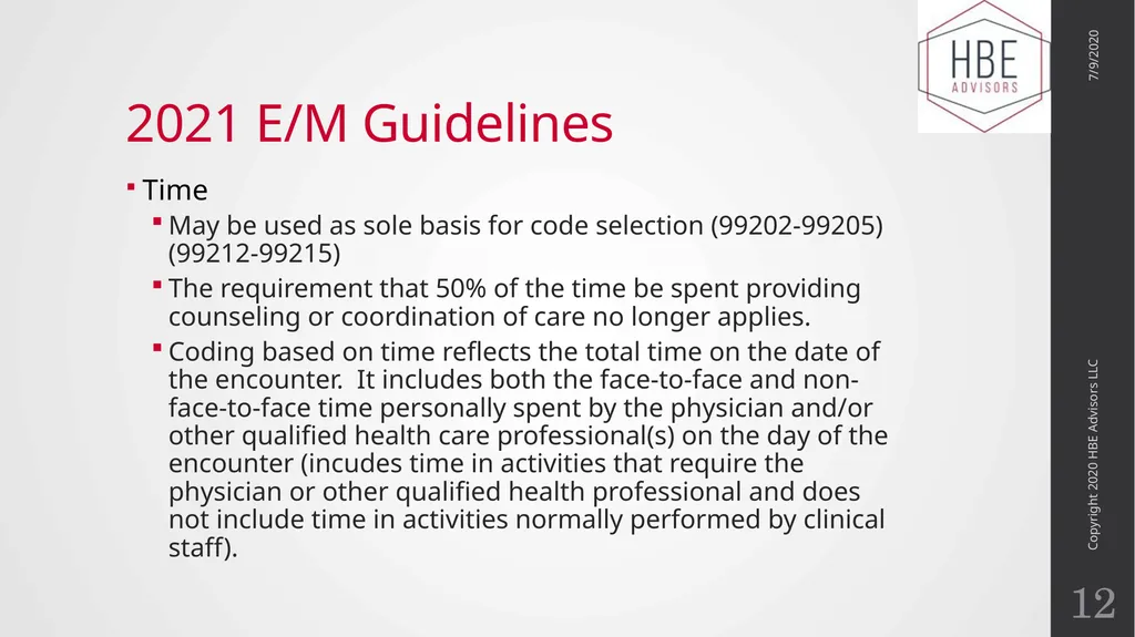 The Evolution of Evaluation and Management - slide 12 of 43