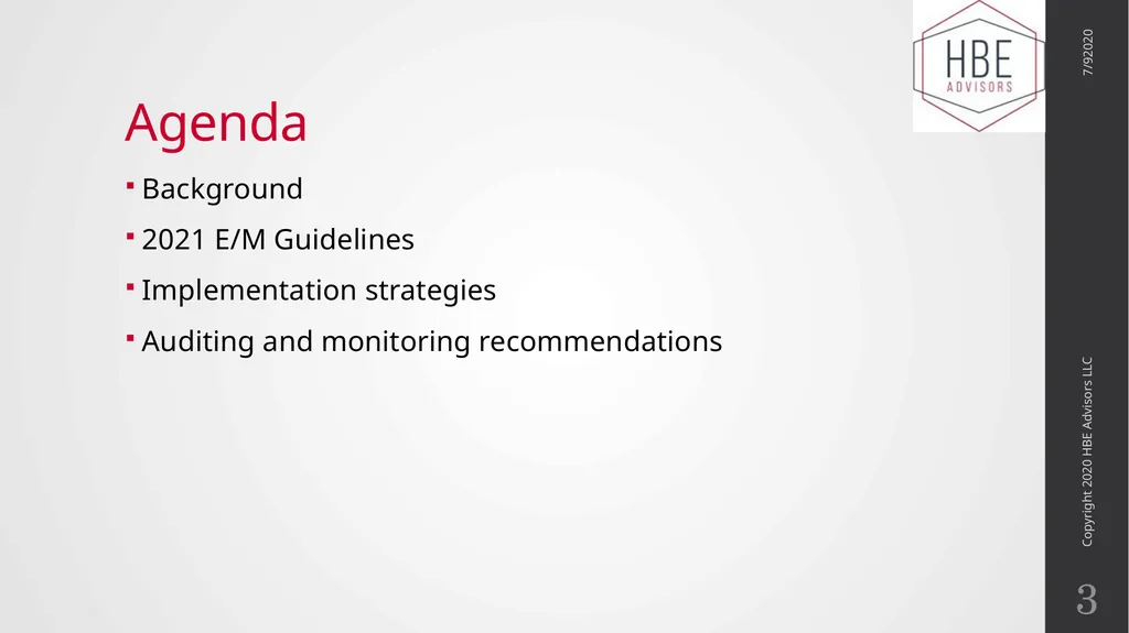 The Evolution of Evaluation and Management - slide 3 of 43