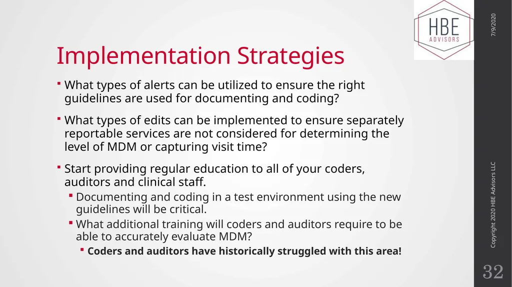 The Evolution of Evaluation and Management - slide 32 of 43