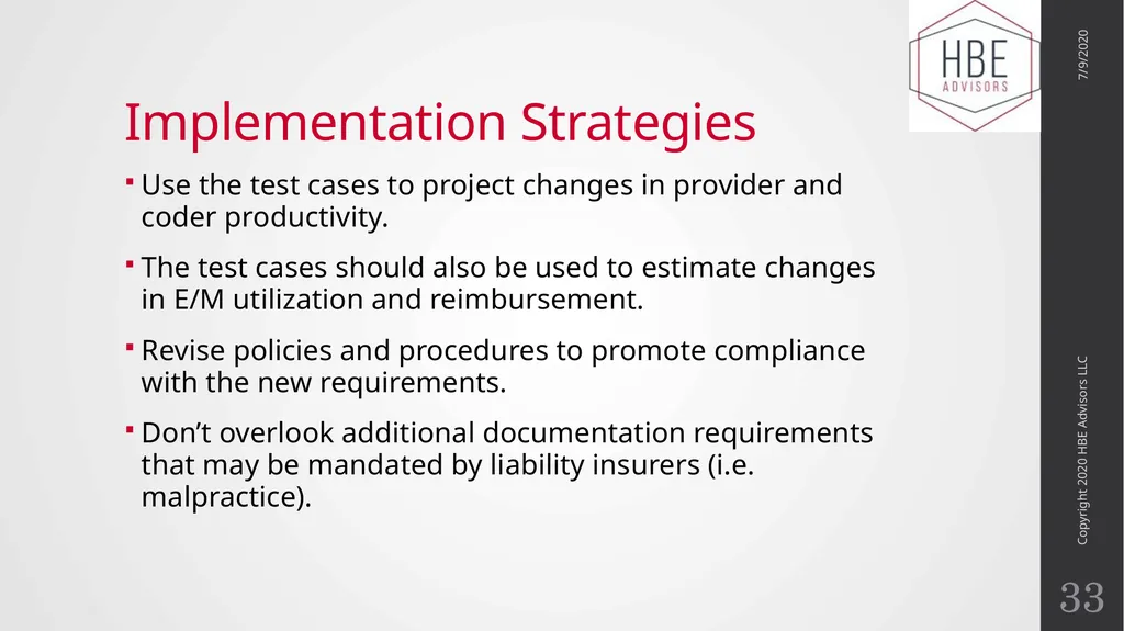 The Evolution of Evaluation and Management - slide 33 of 43