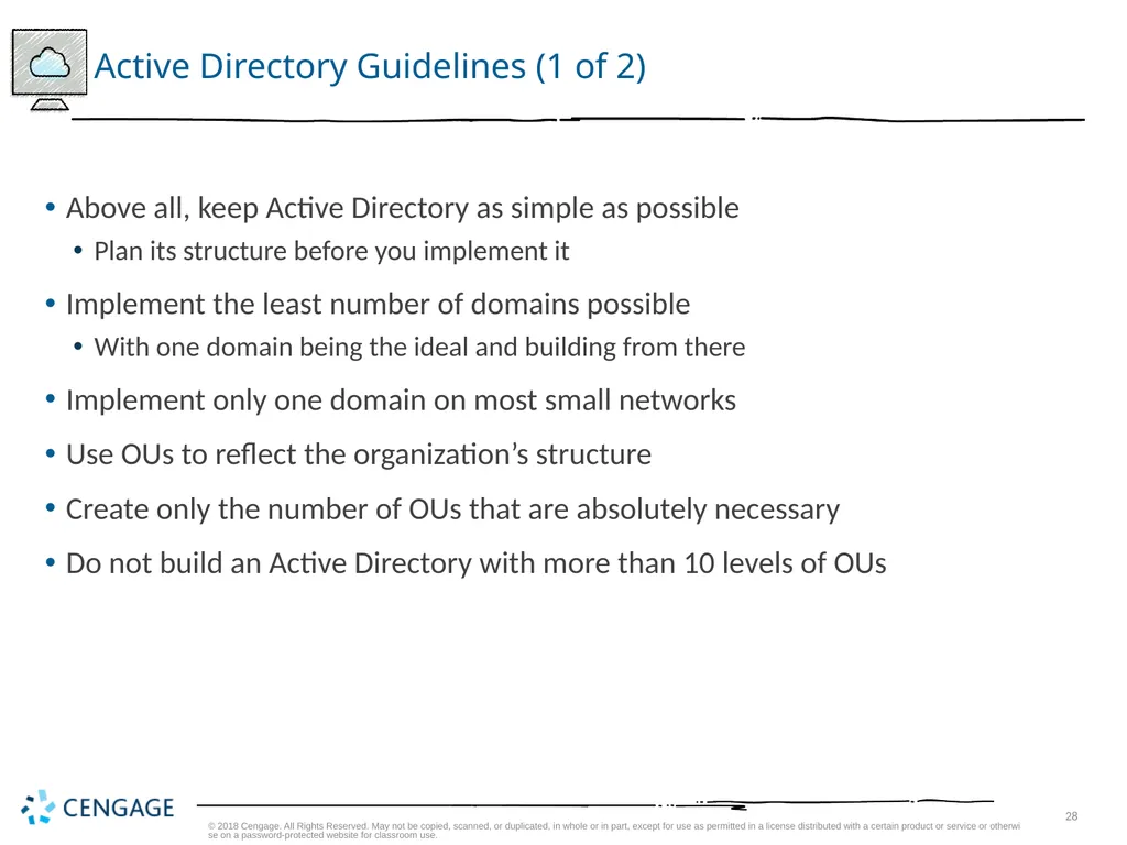 Hands-On Microsoft Windows Server 2016 2nd Edition - slide 28 of 51