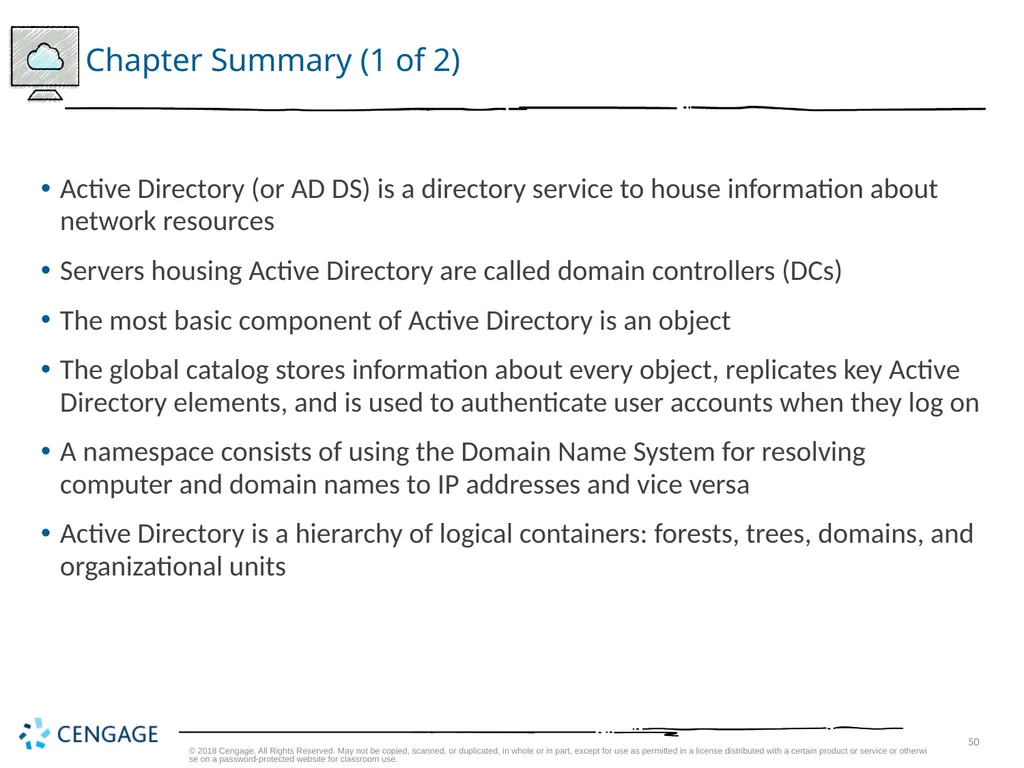 Hands-On Microsoft Windows Server 2016 2nd Edition - slide 50 of 51
