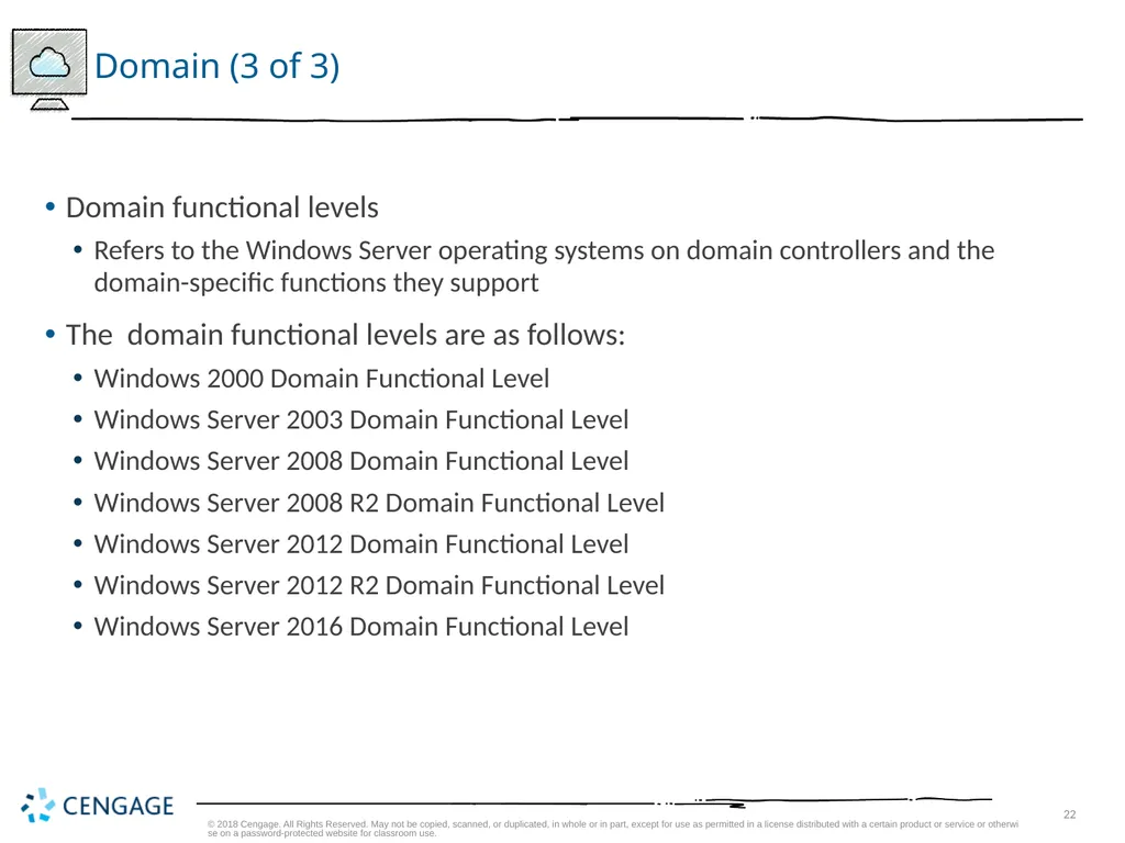 Hands-On Microsoft Windows Server 2016 2nd Edition - slide 22 of 51