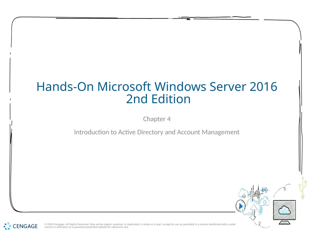 Hands-On Microsoft Windows Server 2016 2nd Edition - slide 1 of 51