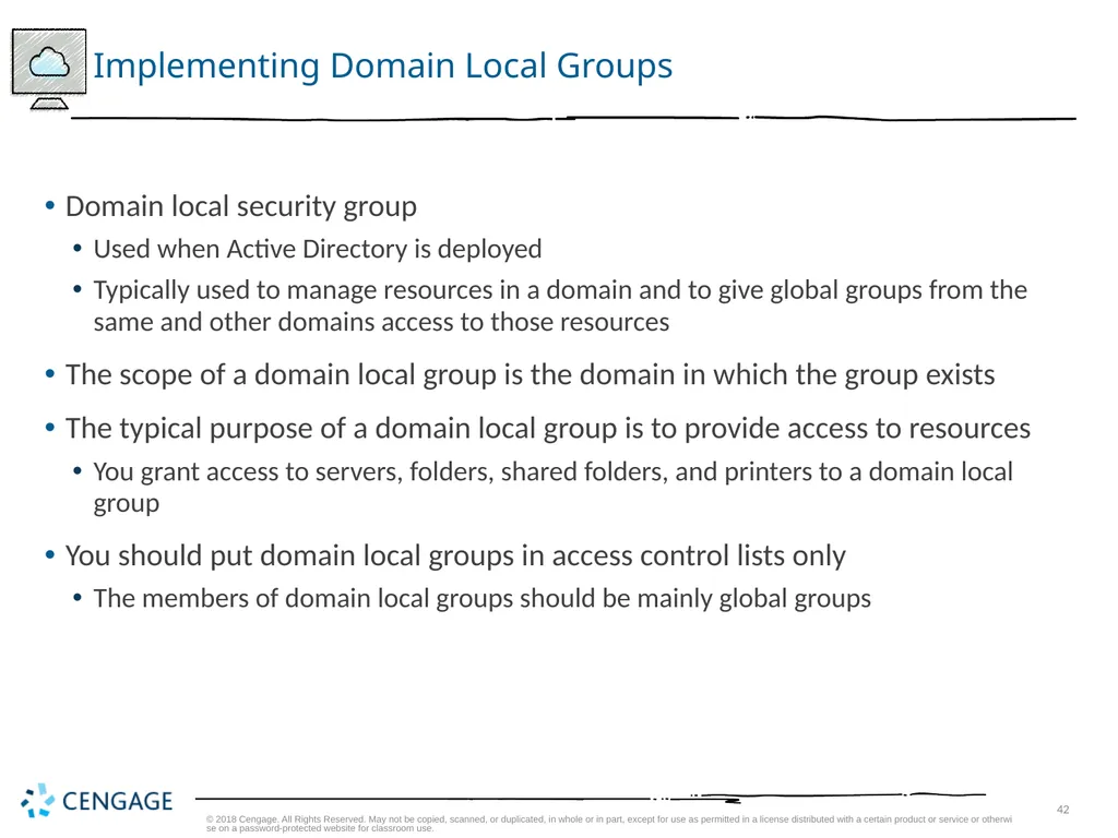 Hands-On Microsoft Windows Server 2016 2nd Edition - slide 42 of 51