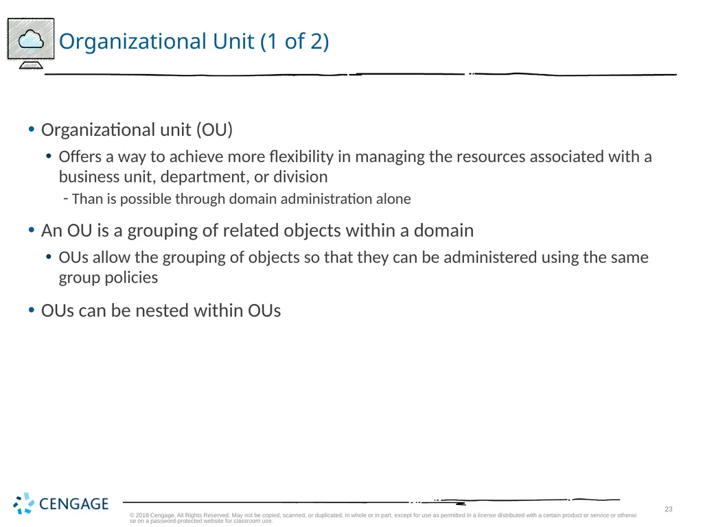 Hands-On Microsoft Windows Server 2016 2nd Edition - slide 23 of 51