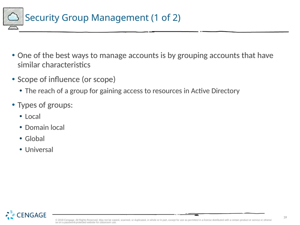 Hands-On Microsoft Windows Server 2016 2nd Edition - slide 39 of 51