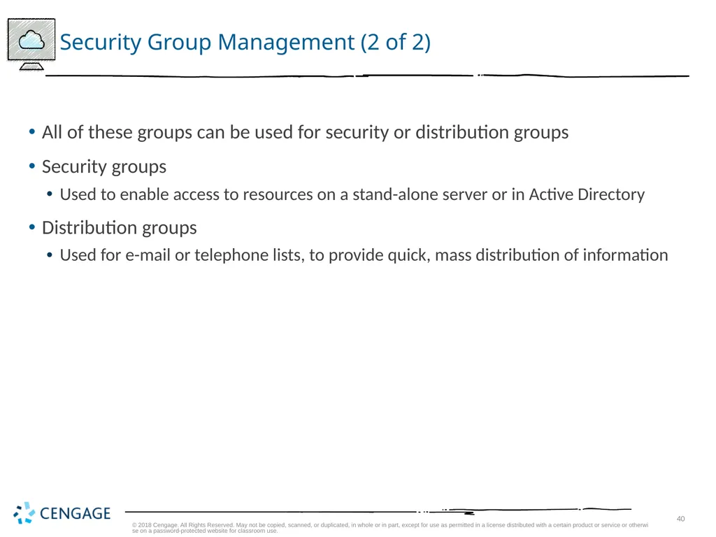 Hands-On Microsoft Windows Server 2016 2nd Edition - slide 40 of 51