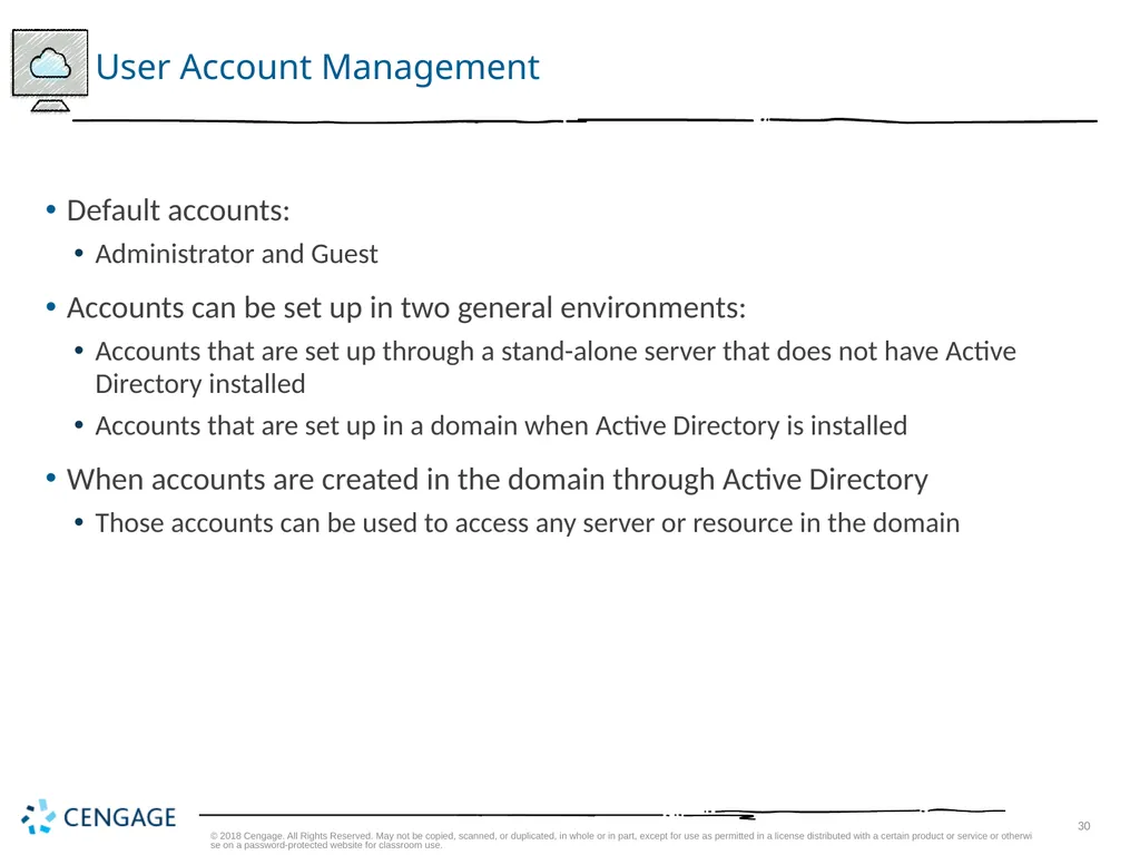 Hands-On Microsoft Windows Server 2016 2nd Edition - slide 30 of 51