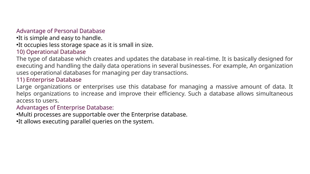 UNIT-1 DBMS What is Data? Data is a collection of - slide 9 of 14