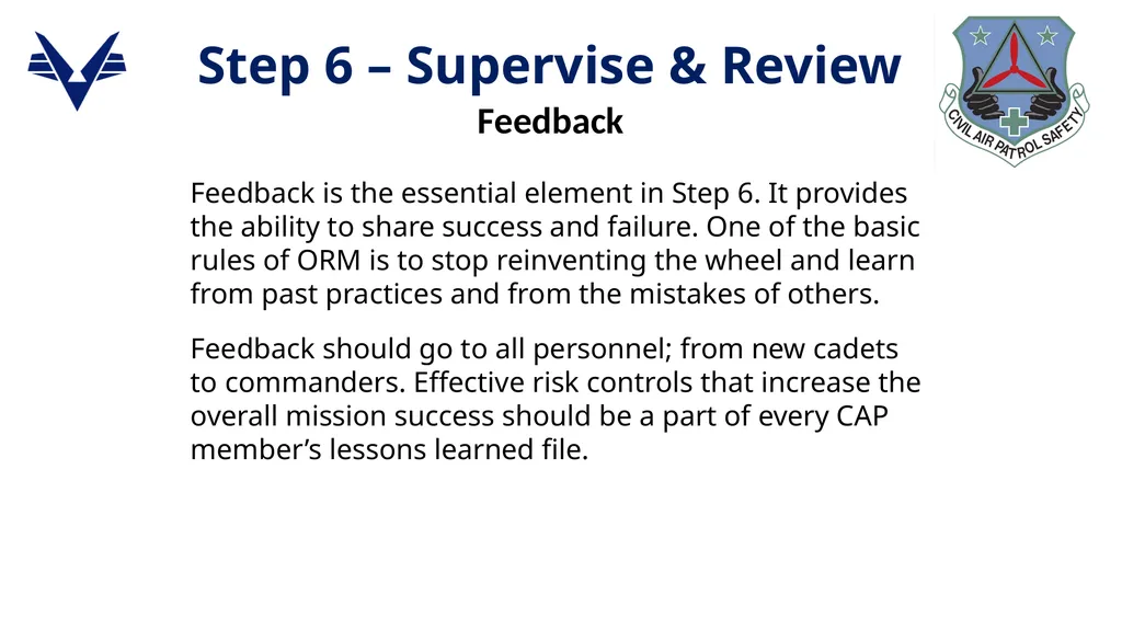 1 ADVANCED LEVEL OPERATIONAL RISK MANAGEMENT - slide 48 of 52