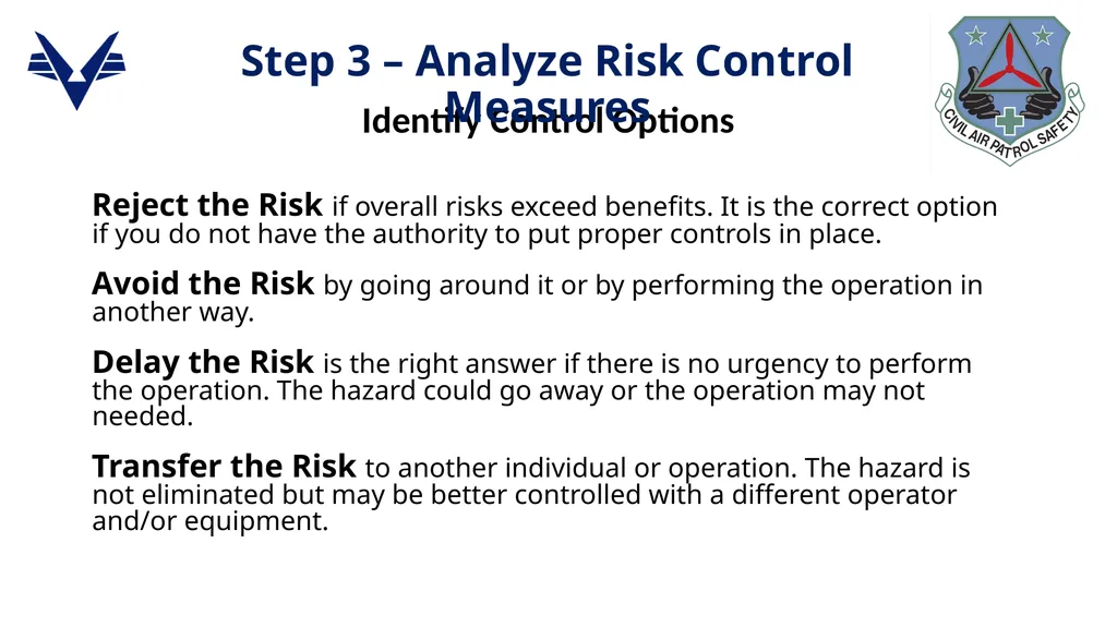 1 ADVANCED LEVEL OPERATIONAL RISK MANAGEMENT - slide 30 of 52