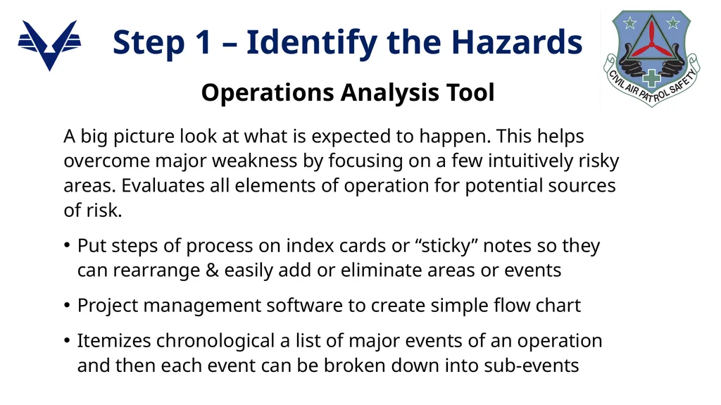 1 ADVANCED LEVEL OPERATIONAL RISK MANAGEMENT - slide 7 of 52