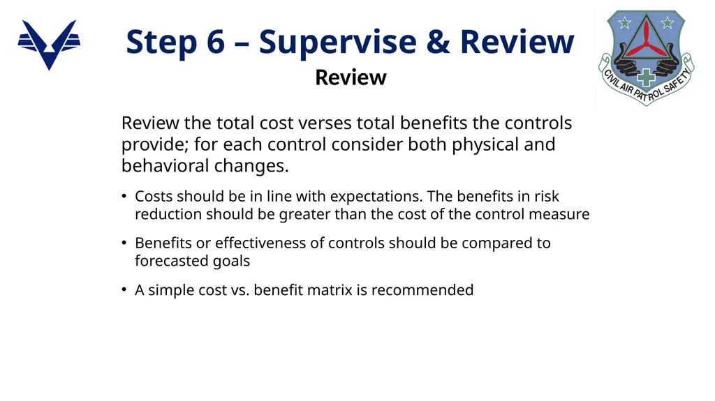 1 ADVANCED LEVEL OPERATIONAL RISK MANAGEMENT - slide 47 of 52