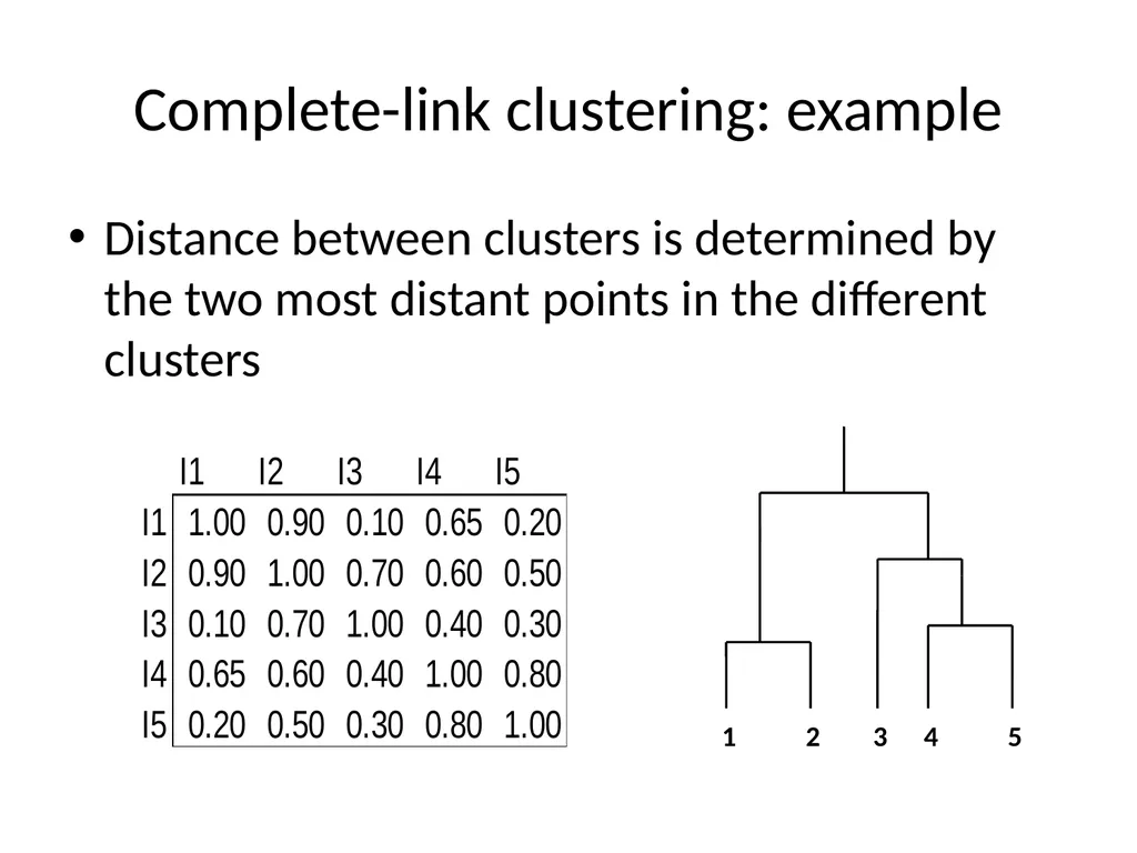 Hierarchical Clustering Hierarchical Clustering - slide 19 of 32