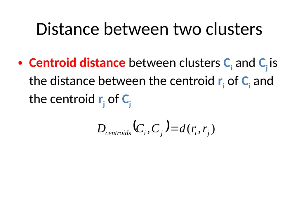Hierarchical Clustering Hierarchical Clustering - slide 27 of 32