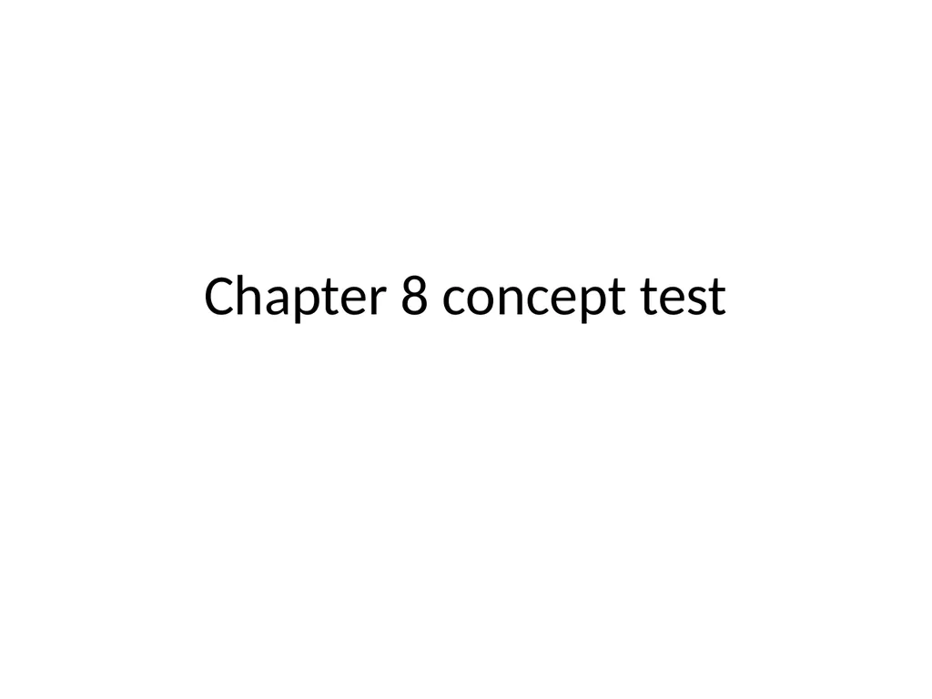 Chapter 8 concept test If this bonsai pine tree - slide 1 of 7