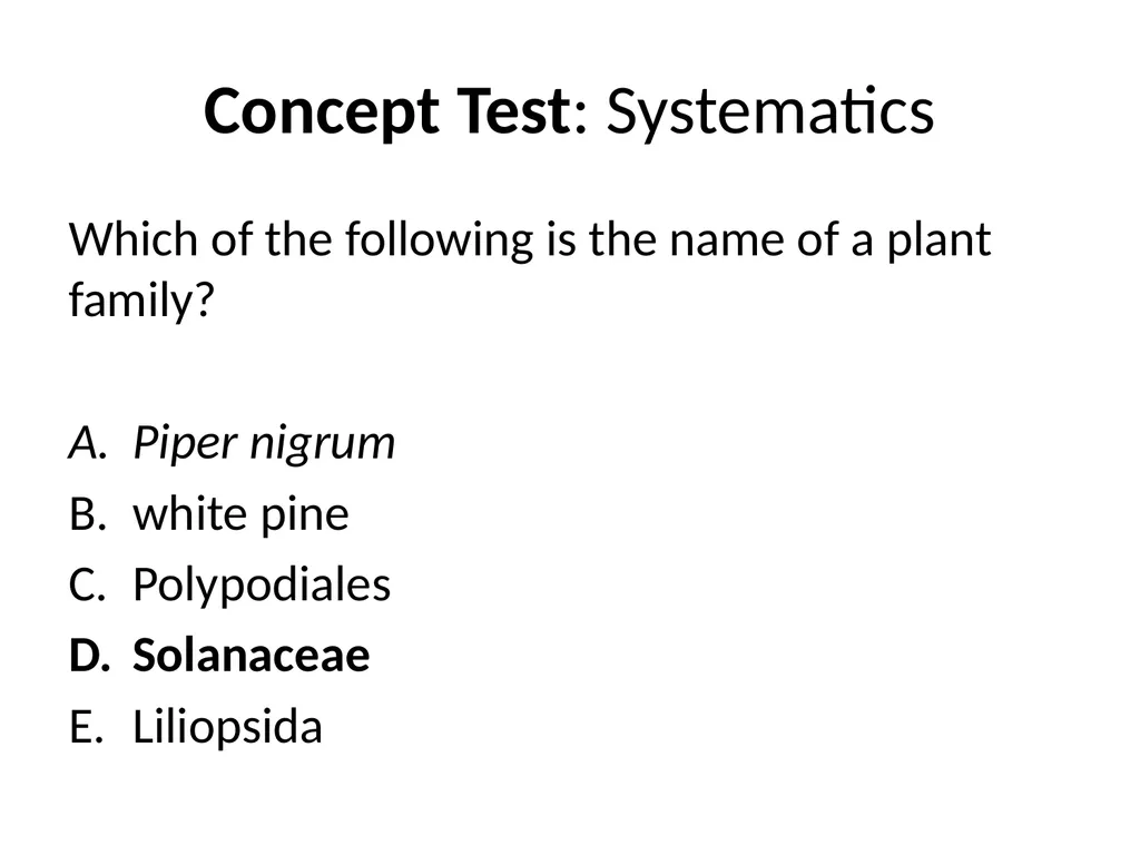 Chapter 8 concept test If this bonsai pine tree - slide 7 of 7